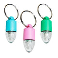 Top Seller Custom Gift Water Drop Dog Collar Necklace Pet Led Blinker Clip on Light up Flashing Night Safety Pendant for Pet