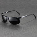 High Quality  Hot Selling Aluminum Magnesium Polarized Glasses Night Vision Driving Men's Yellow Sunglasses
