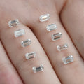 Wholesale Price Lab Created Emerald Cut Loose Lab Diamonds 0.2-1ct 2*3mm-4*6mm Melee Diamond for Jewelry Making