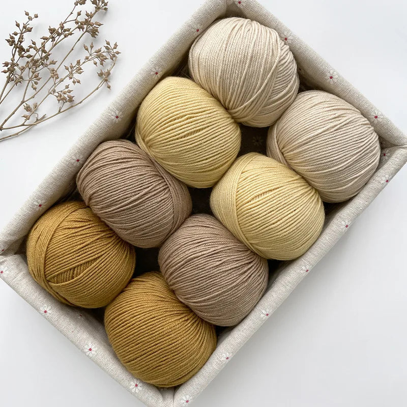 Manufacturer Wholesale 50g Wool Acrylic Yarn DIY Hand Knitting Sweater Merino Wool Yarn