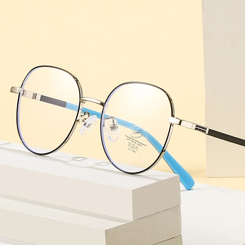 Teenager Anti Blue Light Blocking Glasses Filter Optical Eyeglasses Frames for Computer Gaming