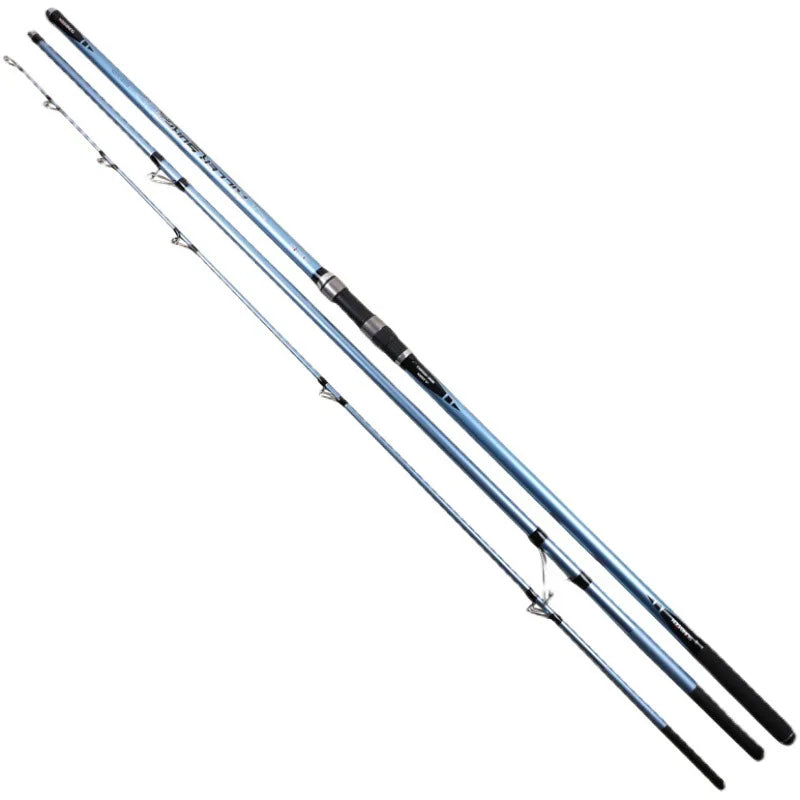 4.2M 4.5M 3 Sections Carbon Fishing Rod Blanks Fast Action Surf Spinning Casting Fishing Rod Fishing Gear and Tackle Accessories