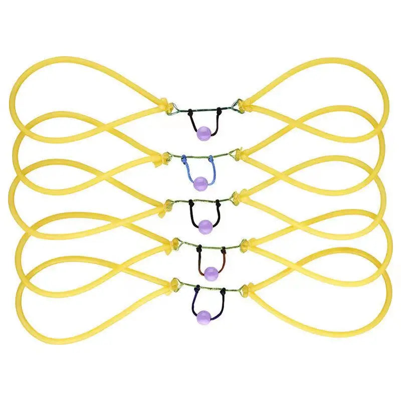 High Elastic Rebound Fast Fish Archery Rubber Band Slingshot Bracket With Hand Dispenser Archery Traditional 3060 Rubber Band