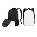16 Inch Polyester School Bag for Primary Students DIY Blank Sublimation Backpack for Girls Boys Custom Tote Bag Laptop