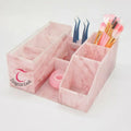 Acrylic Grafting Eyelash Desktop Storage Box Beauty Eyelash Store Tool Organizer Box Tweezers Rack Large Capacity