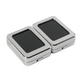 Plastic Diamond Display Box DK21652 86x67x25mm Matte Black/Matte Silver/Shiny Silver/Shiny Gold