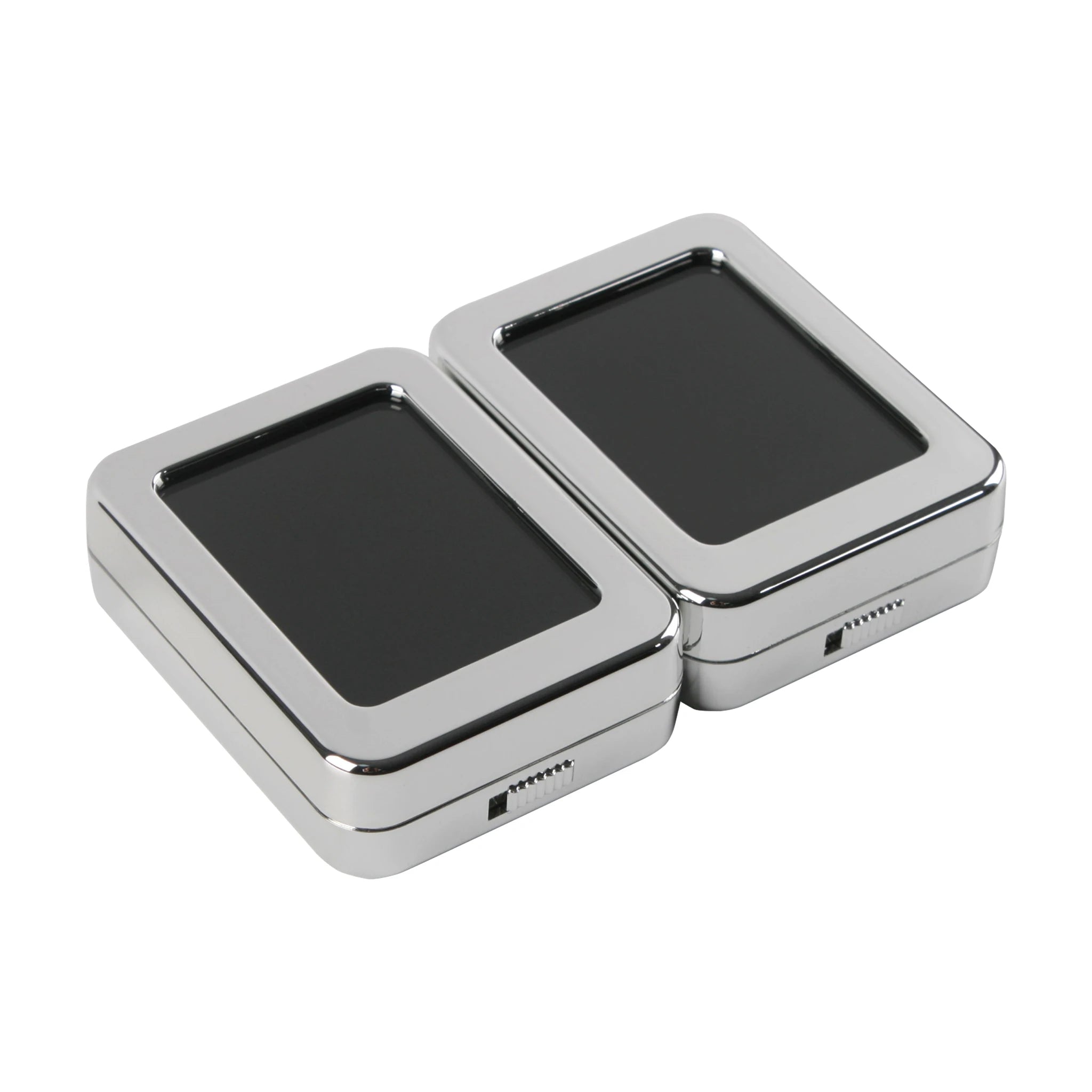 Plastic Diamond Display Box DK21652 86x67x25mm Matte Black/Matte Silver/Shiny Silver/Shiny Gold
