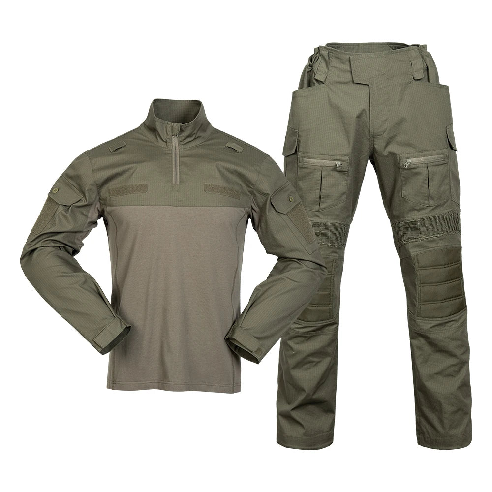 Men's G5 Combat Uniforms Wholesale Waterproof Tactical Suit Long Sleeves Camouflage Shirt Pants for Outdoor Training Security
