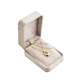 Factory Wholesale Luxury Jewelry Packaging Box Top Quality Necklace Packaging Box Custom Logo Jewelry Box