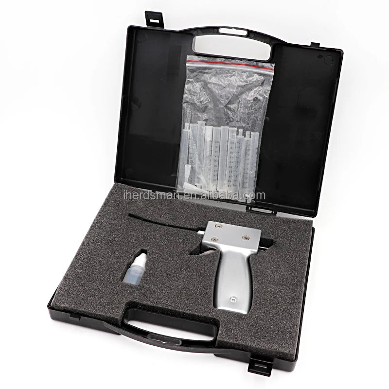Adjustable Metal Artificial Insemination Chicken Injector Continuous Poultry Semen Injection Gun