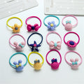 Hot Sale Mixed Colors Hair Coils Accessories Set 50pcs Lovely Hair Ties for Kids Sweet Style for Styling