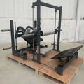 Black Painting Hip Trainer Machine 1.6T Steel Fitness