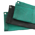Fire Retardant Custom Heavy Duty HDPE Mesh Anti-UV Plain Shade Tarp Green Black Dump Truck Tarp