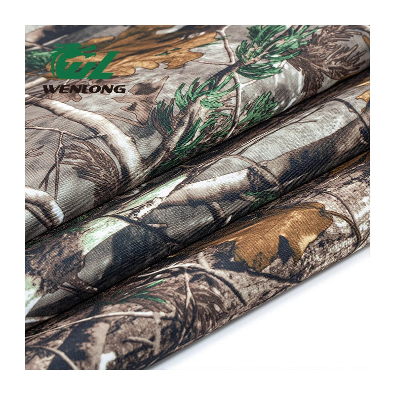 Realtree 5*5 72T 600D 100% Polyester PVC Printed Breathable Anti-Static Camouflage Oxford Woven Fabric Waterproof for Girls