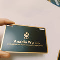 Premium Custom NFC Metal Gold Engraving Business Cards Magnetic Visiting Card Type Factory Price Plastic Printing Product