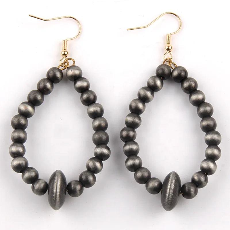 Beautiful Vintage Women Jewelry  Turquoise Earring  Drop  Navajo Pearl Earrings