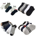 HF Youth Sports Shorts Men's Simple Fashion 100% Cotton Knitted Socks for Spring