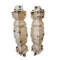 Precast  Plastic Decorative square Flower Shape  Concrete Baluster Mold for Sale