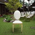 Wholesale Luxury Gold Stainless Steel Table Chair Durable Stackable Banquet Restaurant Chairs for Hotels Weddings Parties Parks