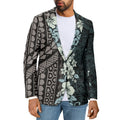 Elegant Hot Sales Spring Autumn Men's Business Knit Man Casual Suit Jacket Polynesian Samoan Tribal Design Suit Jacket Blazers