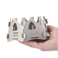 Outdoor Gear Camping Equipment Travel Accessories Portable Foldable Stainless Steel Camping Stove