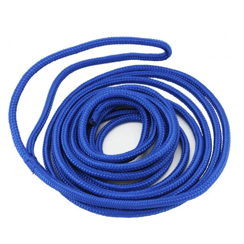 High Performance Double Braided Boat Mooring Rope Customized Nylon Dock Line for Marine Use