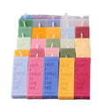 Wholesale YLX SM124 Long Letters Ins Candle Mould Private Label 9.5x4.3cm Big Size Simple Fragrant Food Grade Silicone