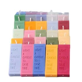 Wholesale YLX SM124 Long Letters Ins Candle Mould Private Label 9.5x4.3cm Big Size Simple Fragrant Food Grade Silicone
