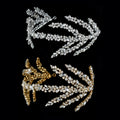 Flower Rhinestone Wedding Luxury Bridal Hair Accessories Crystal Zircon Headbands
