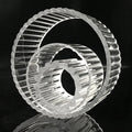 Yishun Factory Custom Clear Special Shaped Type PMMA Pipe Plastic Acrylic Hollow Tube