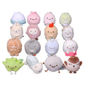 Songshan Toys Custom Wholesale Anime Key Chains Mini Fluffy Cute Dolls Small Kawaii Stuffed Animal Plush Keychain Toy Kids Gifts