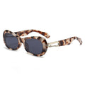 NEW Fashion Luxury Brand Designer 90s Retro Oval Ladies Sunglasses 2026 Womens UV400 Protection Comfortable Trendy