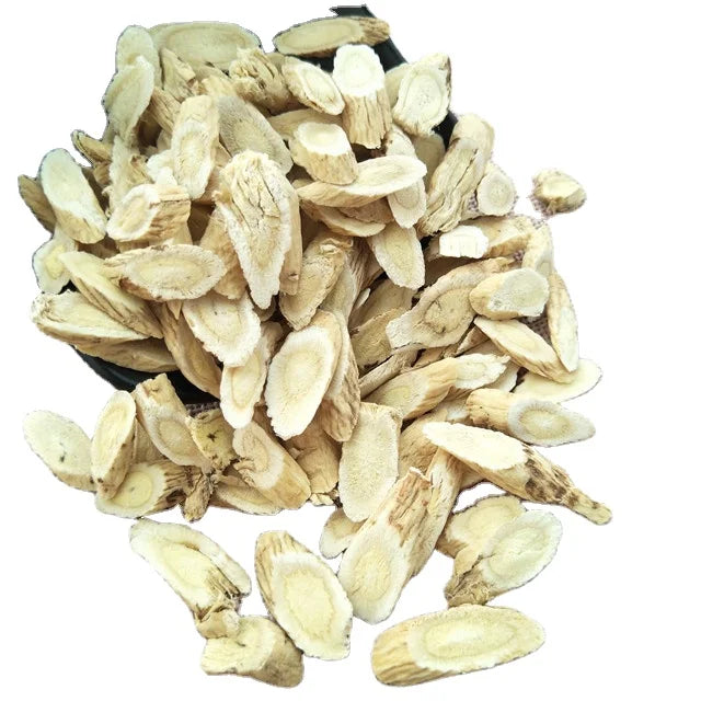 Huang qi Bulk Chinese Herbal Dried Astragalus Mongholicus Root Slice Tea