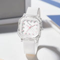 Fashion Plastic Transparent Watch Women Simple Quartz Watches Ladies Women Silicone Strap Watches Girl