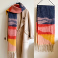 European and American Scarves Winter Neck Scarf Women Winter Scarf