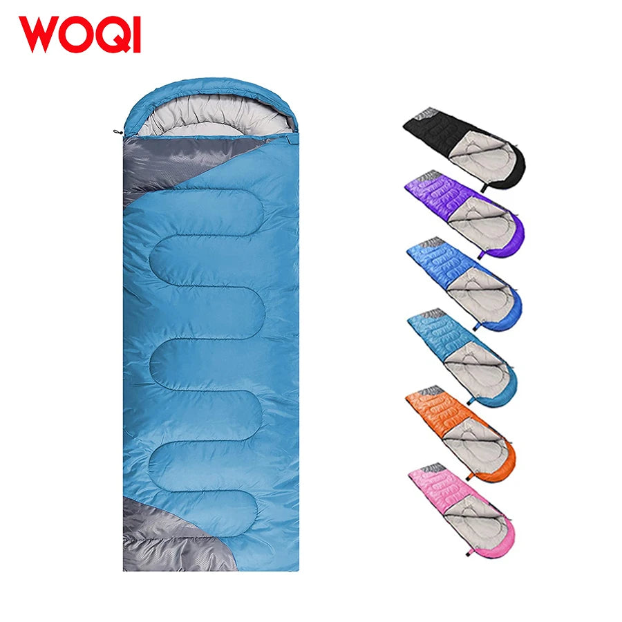WOQI Sleeping Bags Personalized Waterproof Lightweight Sleeping Bags for Boy and Girls Backpacking Hiking