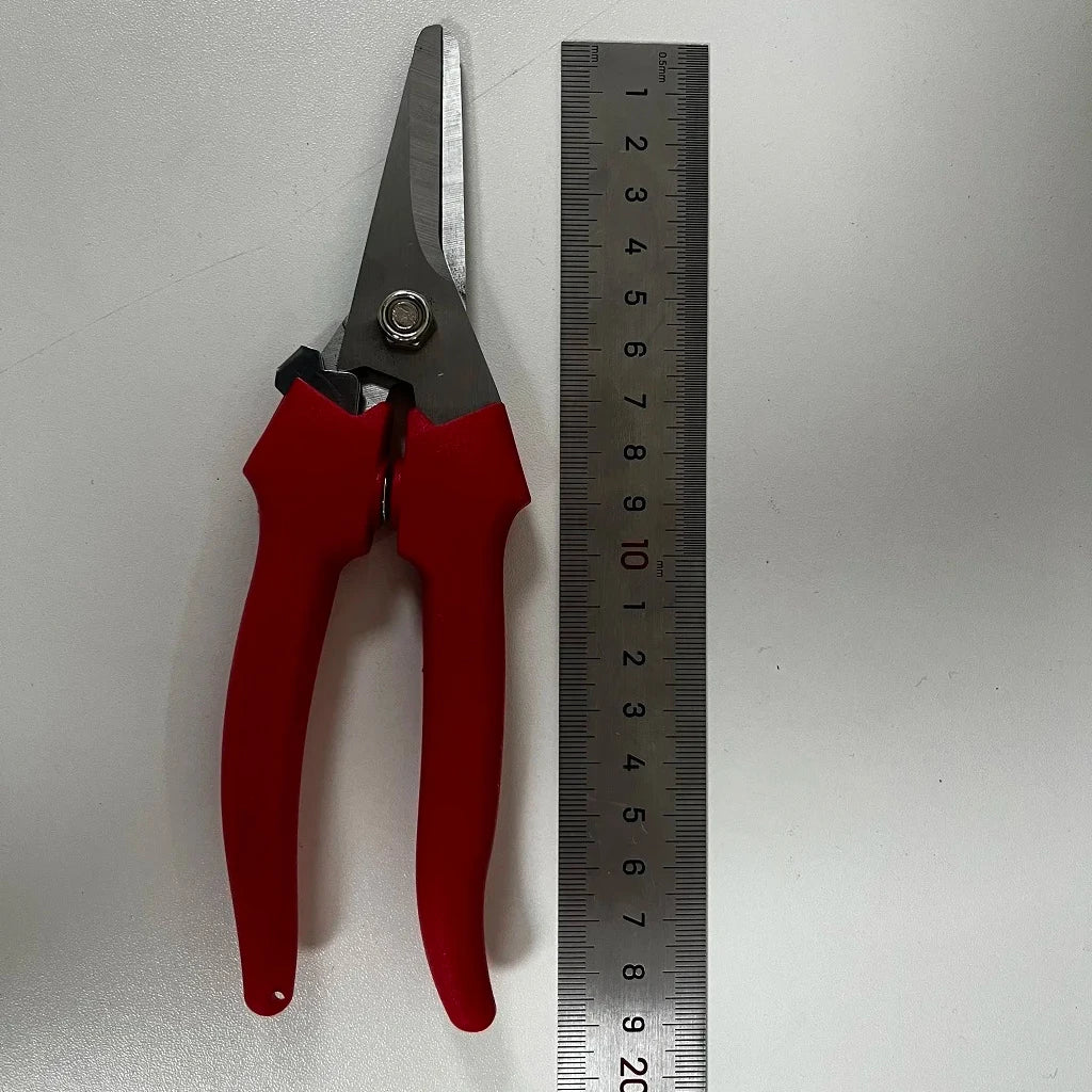 OEM Customizable Garden Shear Factory Wholesale Fruit Harvest Pruning Scissors Plastic Handle Folding Tool for Trimming Plants