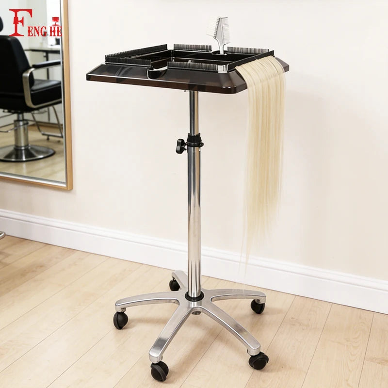 T0182 Chinese Supplier Modern Barber Trolley Professional Hair Extension Trolley for Salon Furniture MegaBDM