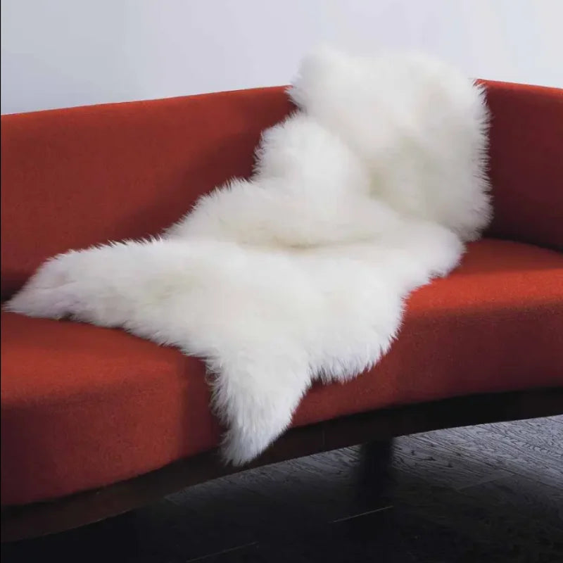 Sample Support Sheepskin Wholesale Fluffy Large Australian New Zealand Real Sheepskin Skins Rug Carpet