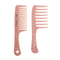 MiDairy Japanese Fine Hairdressing Comb Indoor Home Beauty Hairdressing Comb Tortoiseshell Acetate Wide Tooth Comb