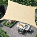 Factory Price 2x3m Oxford Fabric Rectangle Square Shade Sail Waterproof Outdoor Sunshade Swimming Pool Cover Sunscreen Shade
