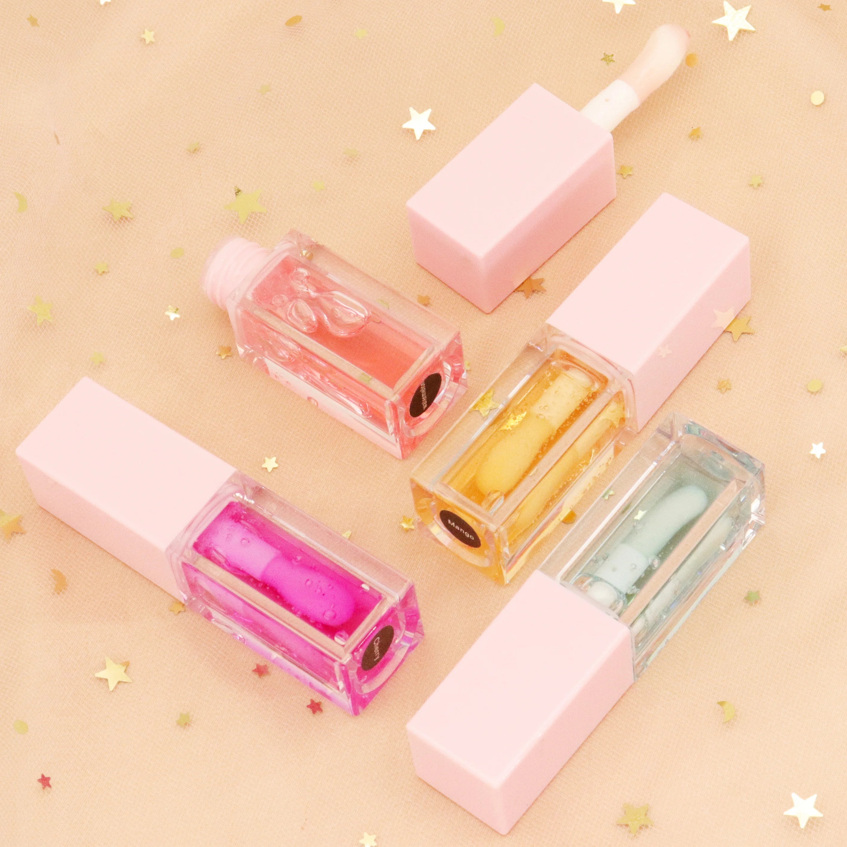 Private Label Lip Oil With Vitamin E and Coconut Oil Non-sticky Lip Care Oil