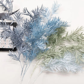 O-0094 Wholesale Artificial Flowers Fog Celery Leaves for Flower Arrangement Artificial Grass Soft Fog Flower Pteris Grass
