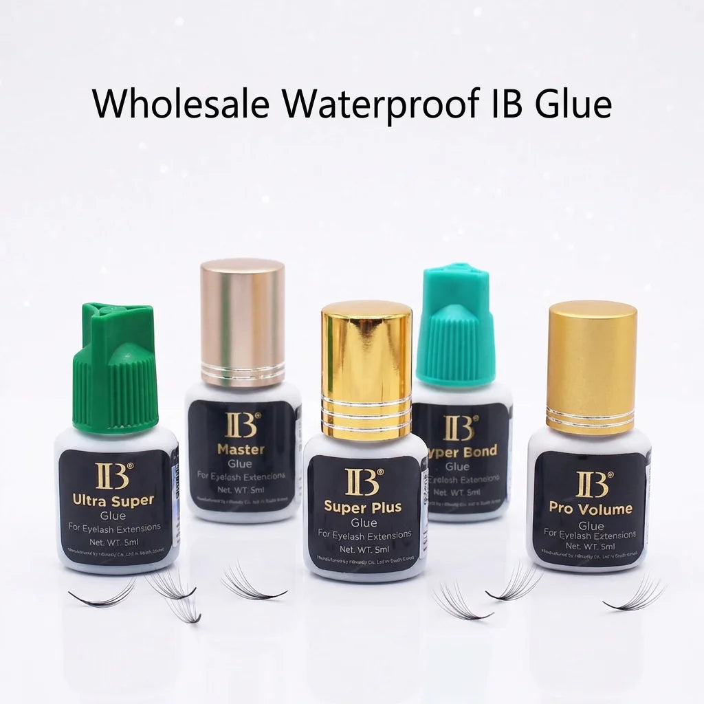 Lash Extensions Glue Eyelash Extension Glue Original Korea IB Hyper Bond 0.5S Glue Fast Drying 5ml DIY Glue for Eye Lash