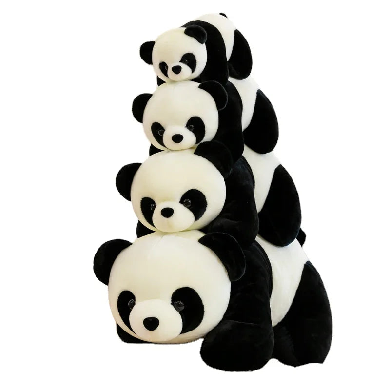 Songshan Toys Custom Hot Selling Pandas Plushies Kawaii Plush Animals Soft Doll Cartoon Cute Stuffed Animal Panda Toy