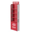 Metal Retail Store Display Racks for Snacks Tea Bags Beverages Vitamins for Store Shelving Food Display Rack