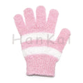 New Arrival Rubbing Towel Colorblock Rubbing Mud Thickening Household Adult Children's Bath Gloves With Lanyard