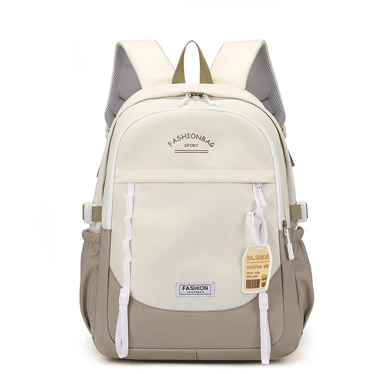 2025 Wholesale Promotion Ethnic Plain Korean Floral Print Simple Canvas Small Backpack