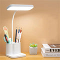 Top Selling Products 2023 Charging USB Desk Lamp Three Color Temperature Dimming Touch Learning Desk Lamp with Pen Box