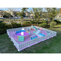 Macaron Playground Equipment Soft Play Set with Ball Pit